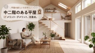 【スキップフロア】平屋に中二階をつくるメリット・デメリットとよくある失敗を防ぐポイント 
