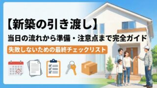 【新築の引き渡し】当日の流れから準備・注意点まで完全ガイド｜失敗しないための最終チェックリスト 