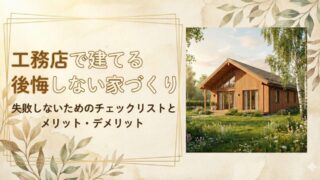 【工務店で家を建てる注意点】後悔しないためのチェックリストとメリット・デメリット 